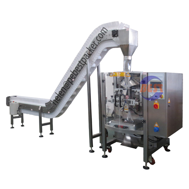 Semi Automatic Packing Machine with Cleated Bagging Former Shoulder