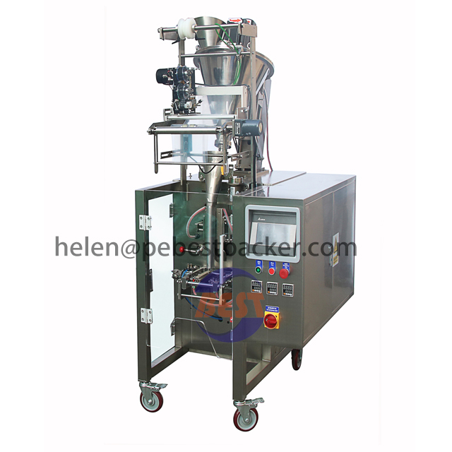 Automatic coffee Detergent powder Auger filling packing machine