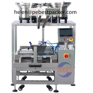 Automatic Smart Counting Bowl Packing system for plastice parts