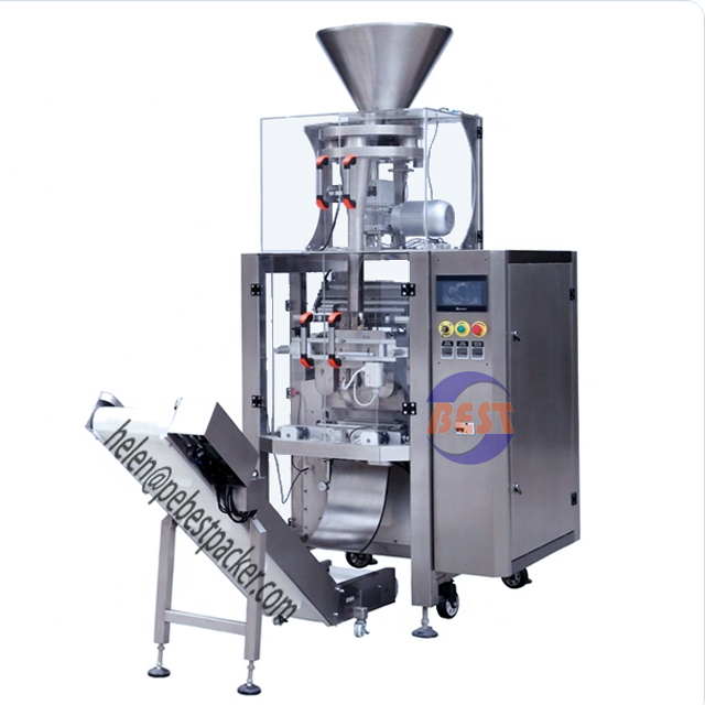 Twin Type Packing machine for Cornflakes, Gummy Candy, Extruding Snacks Etc
