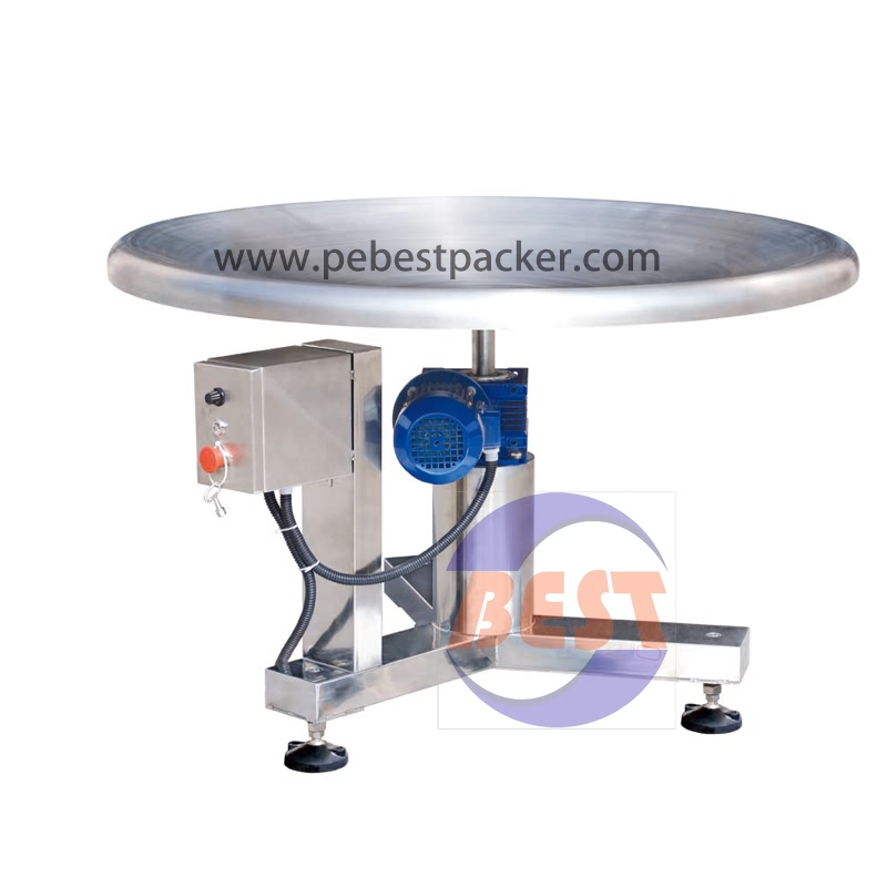 Rotary Collection table to collect tidy finished bags - Foshan Shunde ...