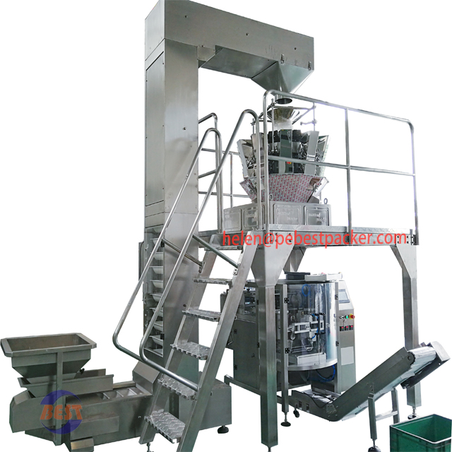 14Head Automatic Weighing Packaging Machine-Discrete Products Packaging System