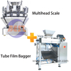 Hand Filling Semi-Automatic Packing machine with Buckets Elevator